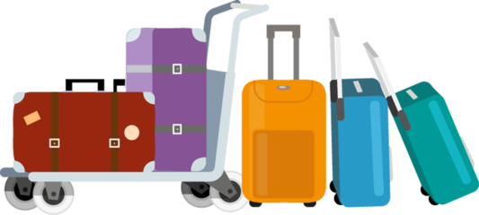 行李托運(yùn)海報(bào)在線(xiàn)編輯-行李托運(yùn)-圖司機(jī)